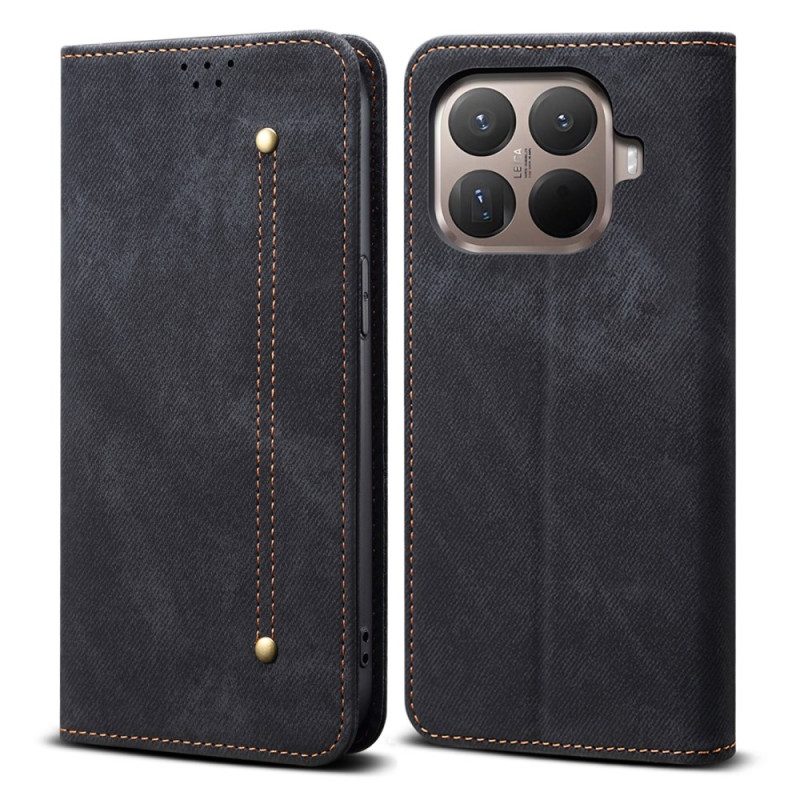 Flip Case Xiaomi 15t Pro Denim-stoff