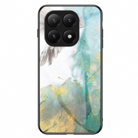 Hülle Für Xiaomi 15t Pro Gehärtetes Glas Mit Marmoroptik