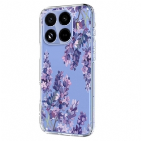 Hülle Für Xiaomi 15t Pro Transparentes Blumenmuster