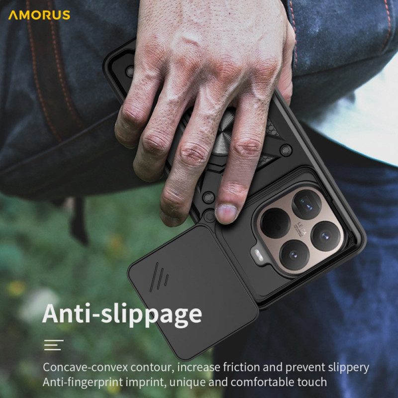 Hülle Xiaomi 15t Pro Handyhülle Kameraständer Und Schutzfolie