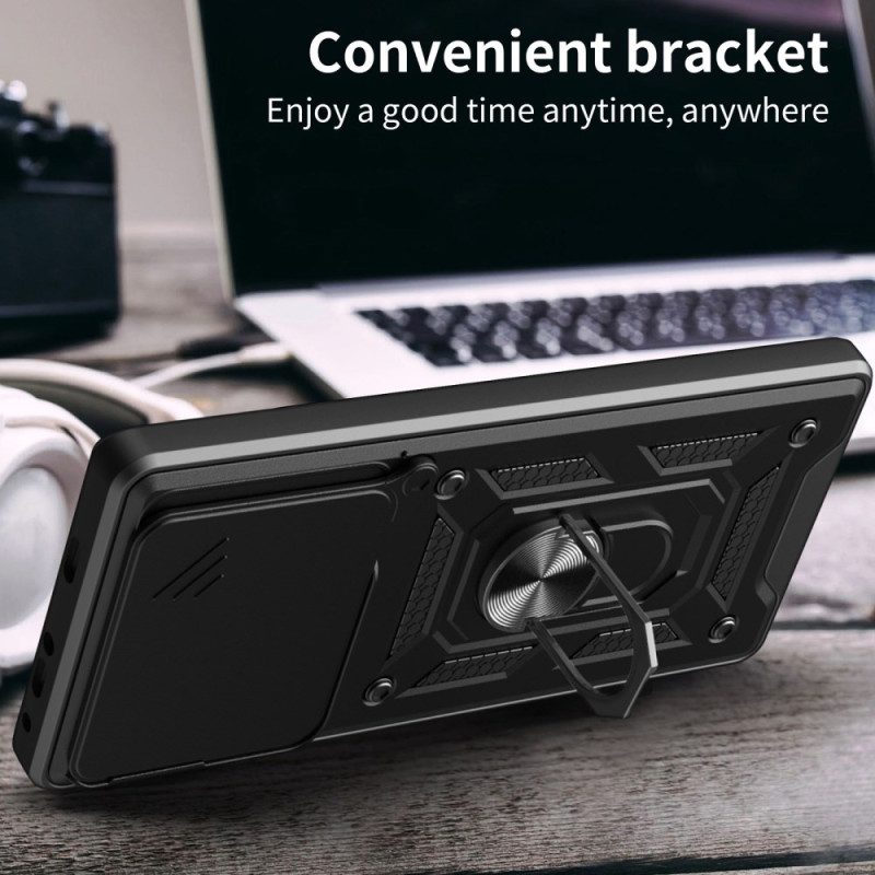 Hülle Xiaomi 15t Pro Schiebebare Kameraabdeckung Und Ständer