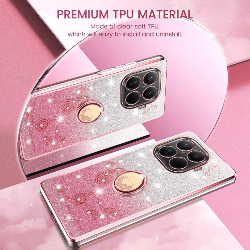 Hülle Xiaomi 15t Pro Strass-ringhalter Kadem