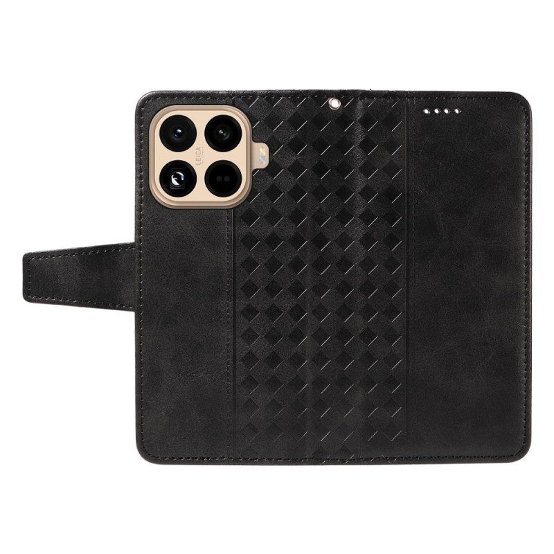 Lederhüllen Für Xiaomi 15t Pro Fries Mit Diamanten