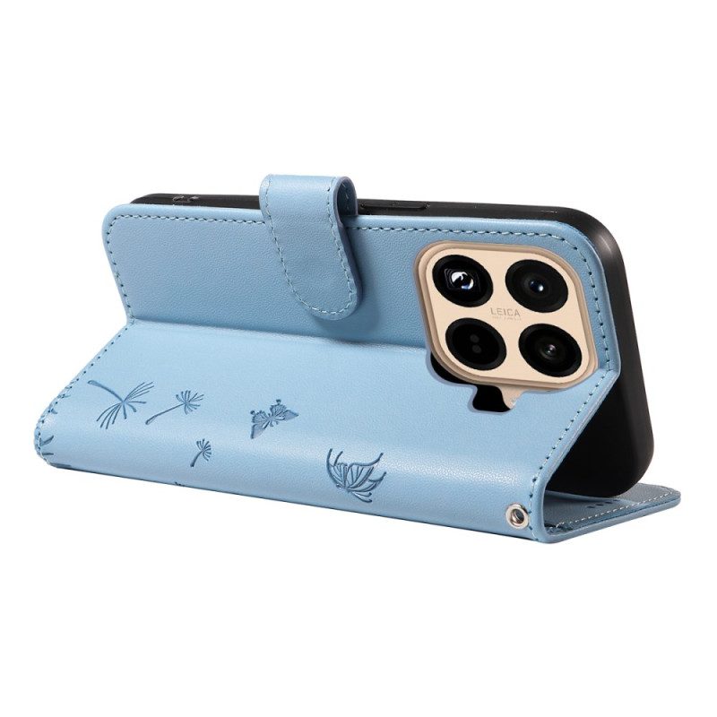 Lederhüllen Für Xiaomi 15t Pro Löwenzahn-armband