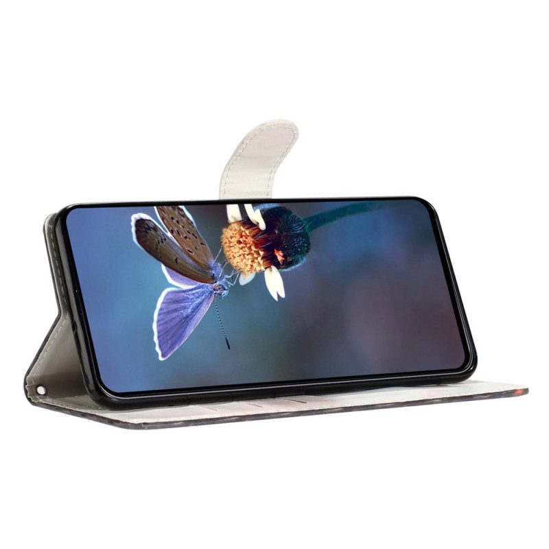 Lederhüllen Für Xiaomi 15t Pro Rosa Leopard