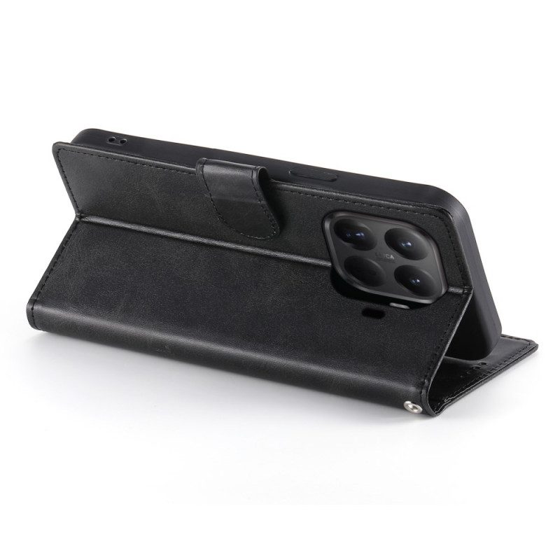 Lederhüllen Für Xiaomi 15t Pro Schlichte Serie