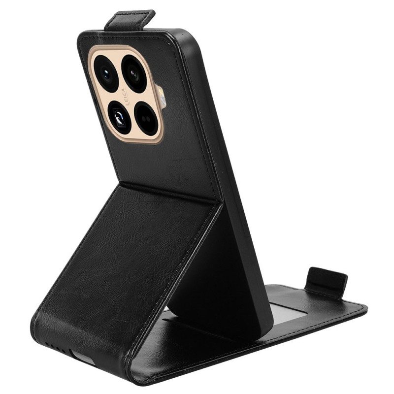 Lederhüllen Für Xiaomi 15t Pro Vertikales Klappdesign