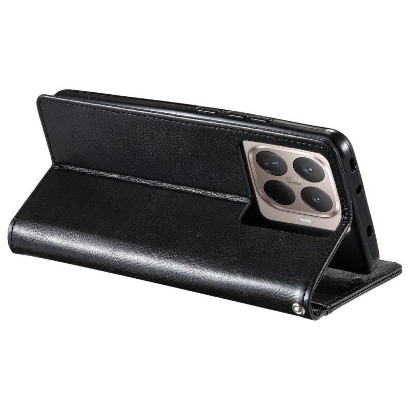 Lederhüllen Xiaomi 15t Pro 6 Kartenfächer Und Lanyard