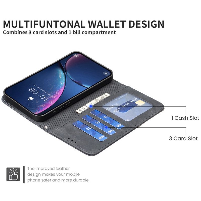 Lederhüllen Xiaomi 15t Pro Handyhülle Binfen Color Geometrisch