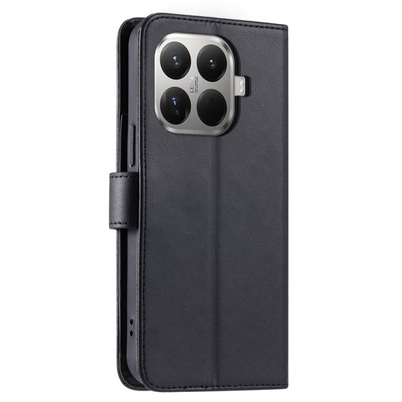 Lederhüllen Xiaomi 15t Pro Handyhülle Gesteppt Mit Riemen