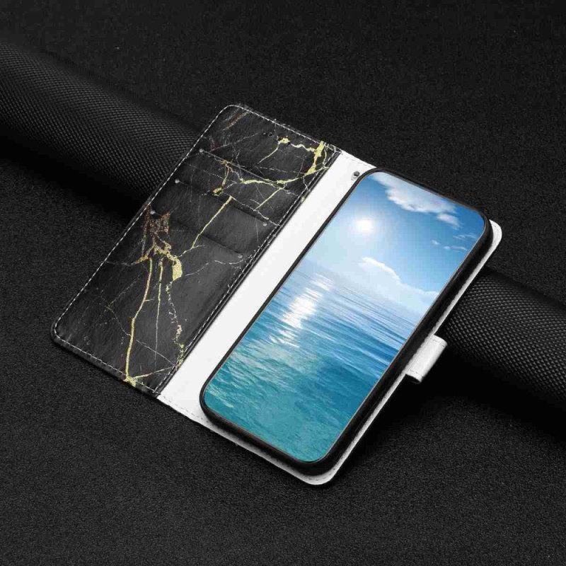 Lederhüllen Xiaomi 15t Pro Handyhülle Marmoroptik