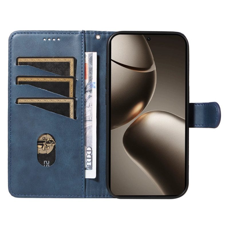 Lederhüllen Xiaomi 15t Pro Handyhülle T-linien