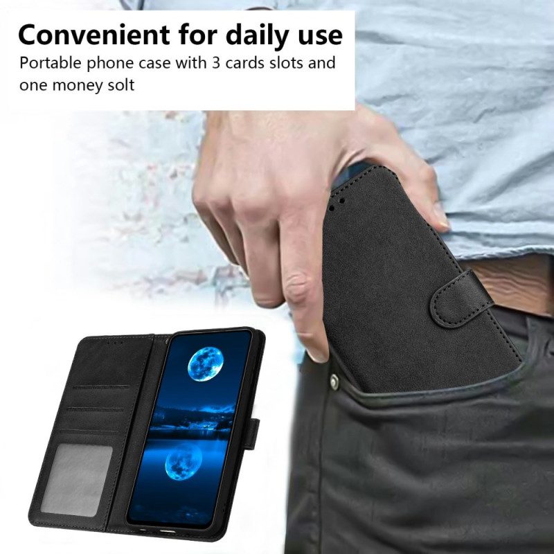 Lederhüllen Xiaomi 15t Pro Lederoptik Mit Riemen