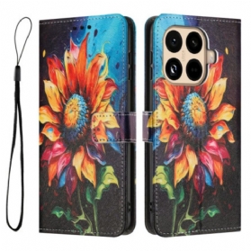 Lederhüllen Xiaomi 15t Pro Sonnenblume