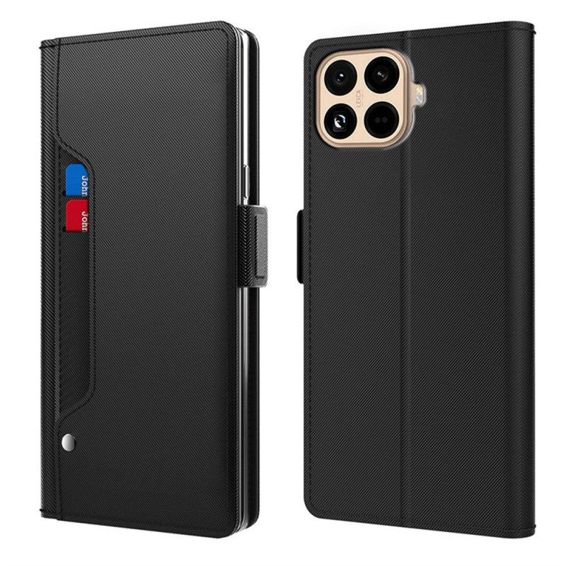 Lederhüllen Xiaomi 15t Pro Spiegel Und Herausnehmbares Kartenetui