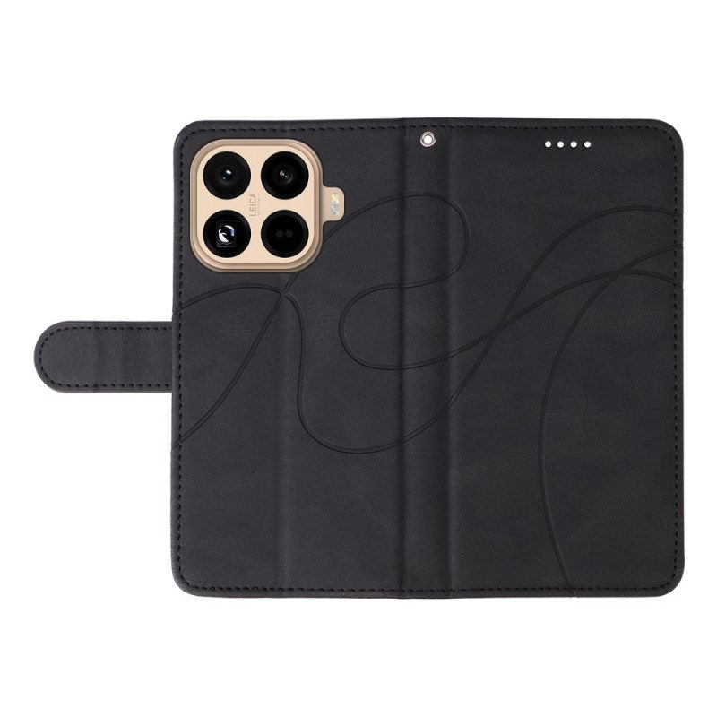 Lederhüllen Xiaomi 15t Pro Wellenmuster