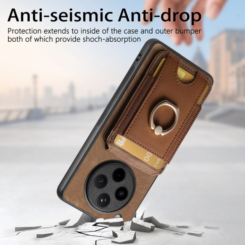 Hülle Für Oppo Find X8 Pro Klappbarer Kartenhalter