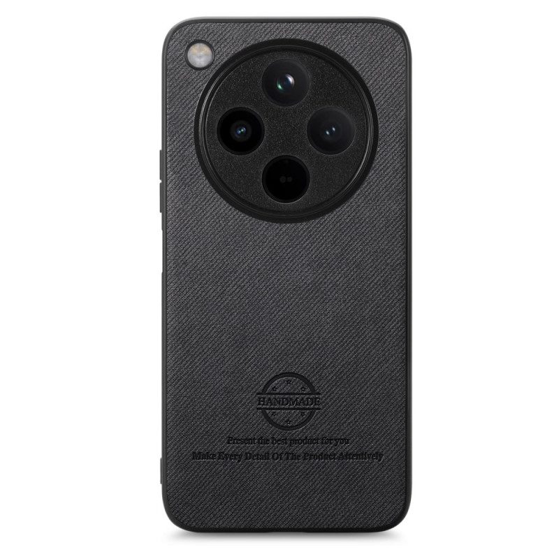 Hülle Oppo Find X8 Pro Handyhülle Stoffstruktur