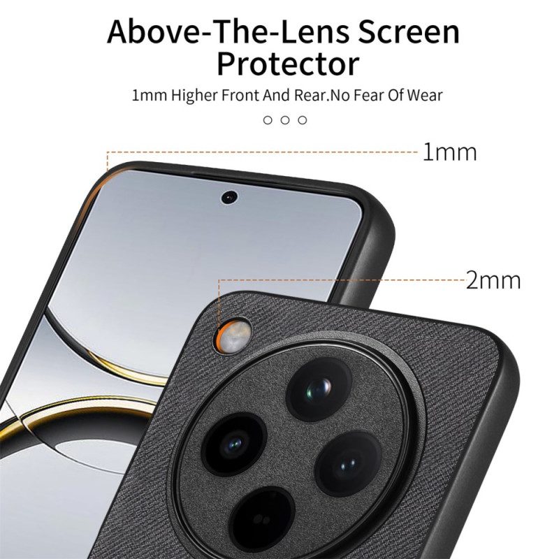 Hülle Oppo Find X8 Pro Handyhülle Stoffstruktur