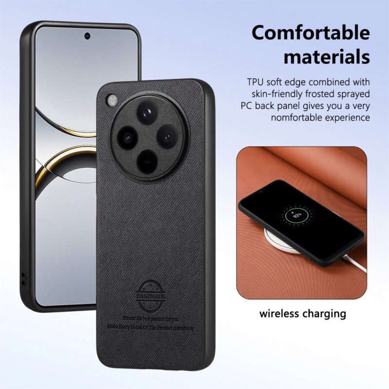 Hülle Oppo Find X8 Pro Handyhülle Stoffstruktur