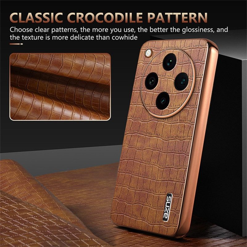 Hülle Oppo Find X8 Pro Krokodiloptik Azns