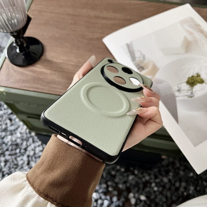 Hülle Oppo Find X8 Pro Magsafe-kompatibel Lederoptik