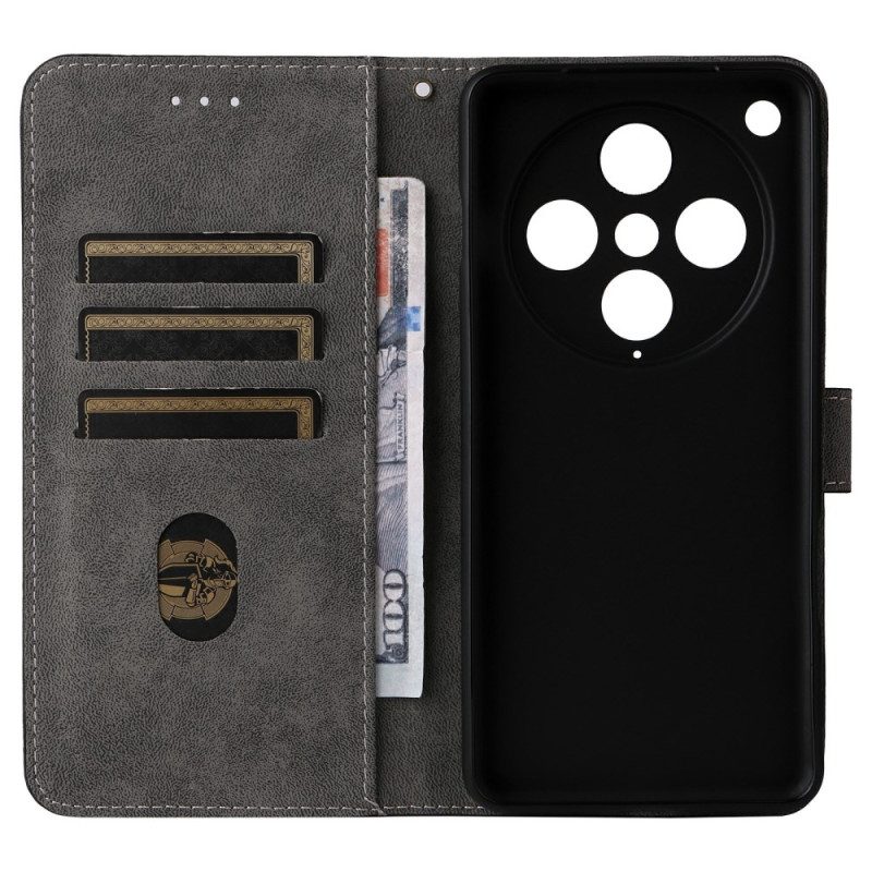 Lederhüllen Für Oppo Find X8 Pro Rfid-schutz In Wildlederoptik