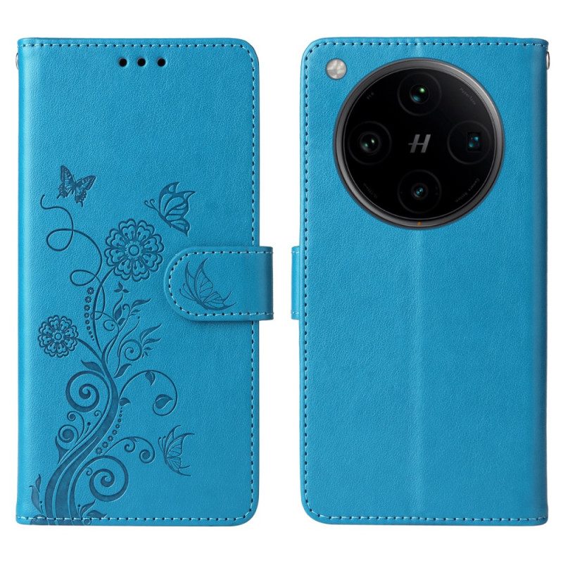 Lederhüllen Oppo Find X8 Pro Bedrucktes Muster