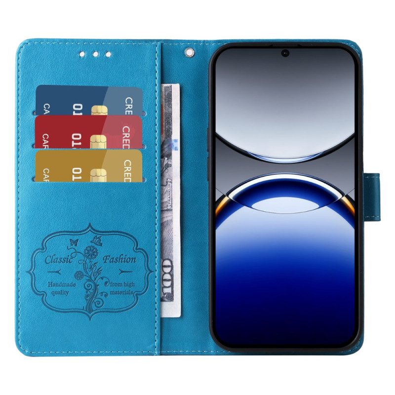 Lederhüllen Oppo Find X8 Pro Bedrucktes Muster