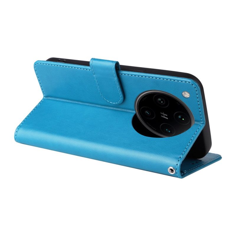 Lederhüllen Oppo Find X8 Pro Bedrucktes Muster