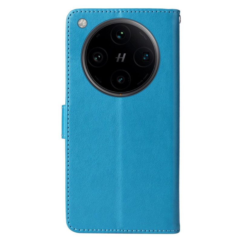 Lederhüllen Oppo Find X8 Pro Bedrucktes Muster