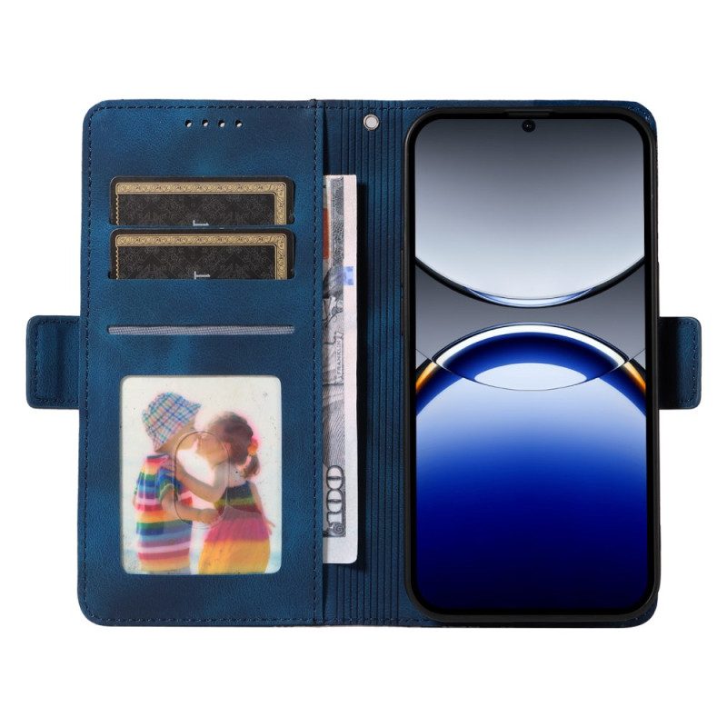 Lederhüllen Oppo Find X8 Pro Handyhülle Sternenmuster