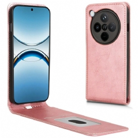 Lederhüllen Oppo Find X8 Pro Handyhülle Vertikal Klappbares Design In Lederoptik