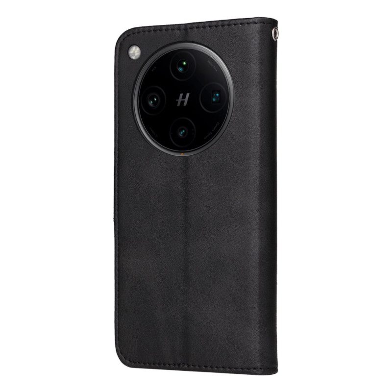 Lederhüllen Oppo Find X8 Pro Kunstlederriemen