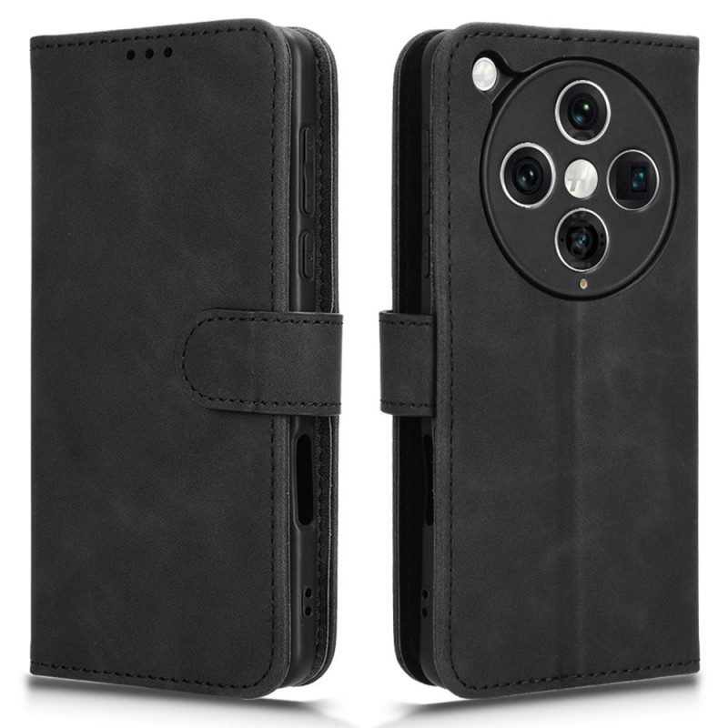 Lederhüllen Oppo Find X8 Pro Wildlederoptik