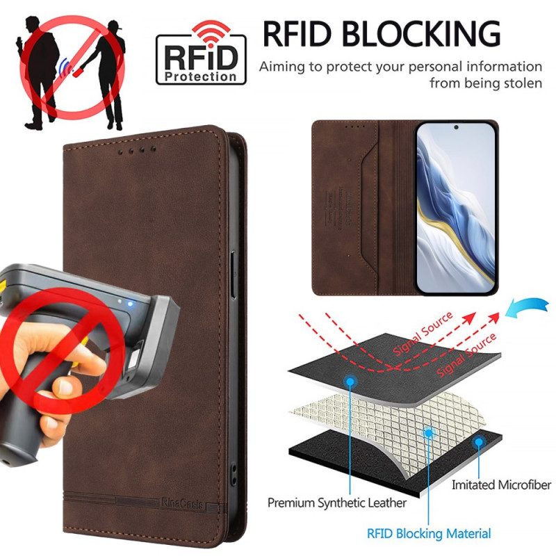 Flip Case Vivo X300 Pro Handyhülle Rfid Schutz