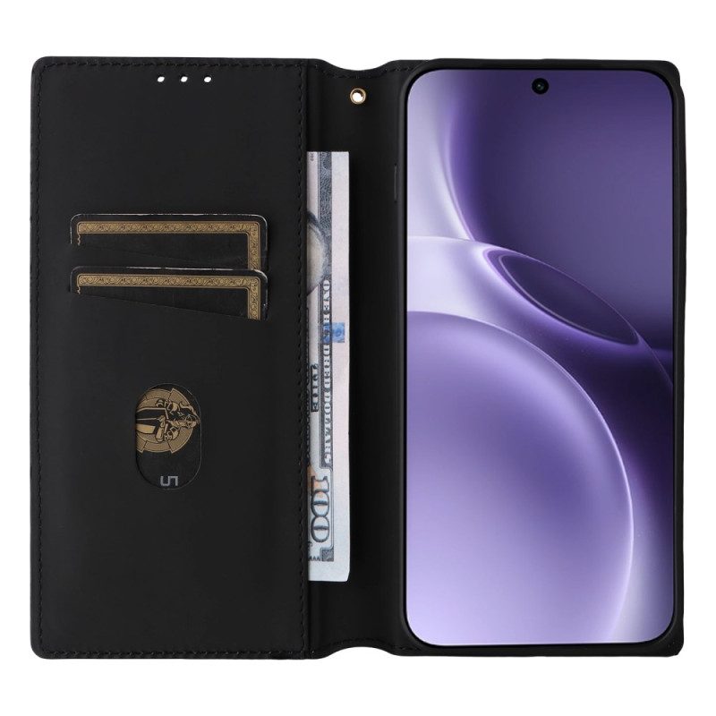 Flip Case Vivo X300 Pro Rautenmuster