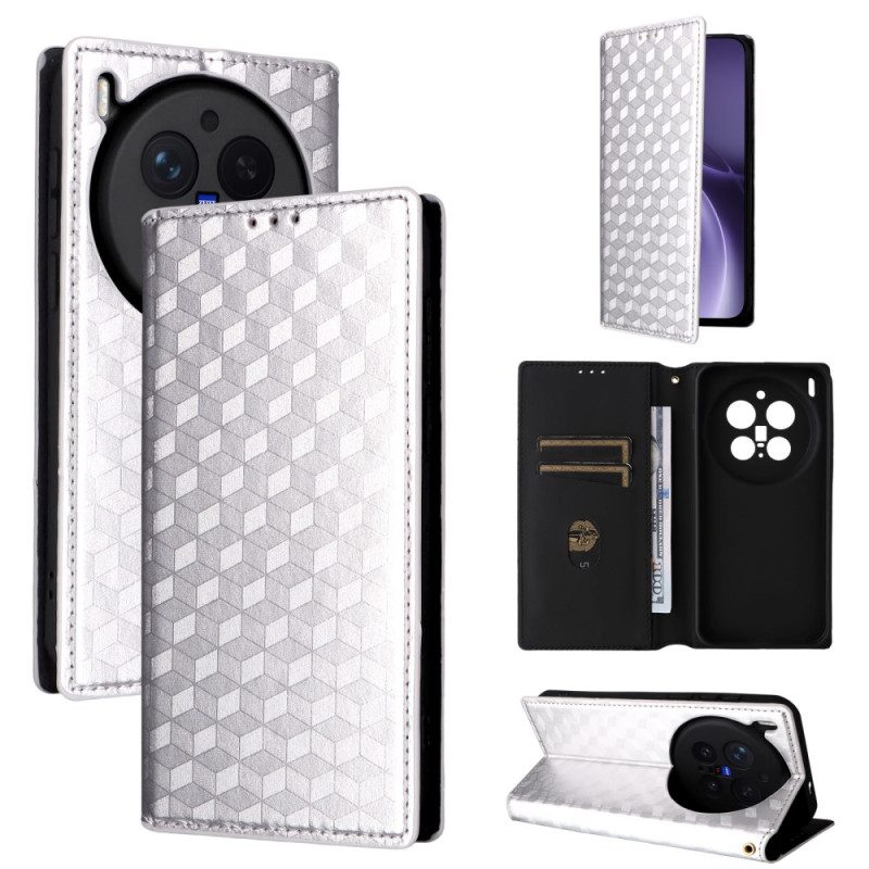 Flip Case Vivo X300 Pro Rautenmuster