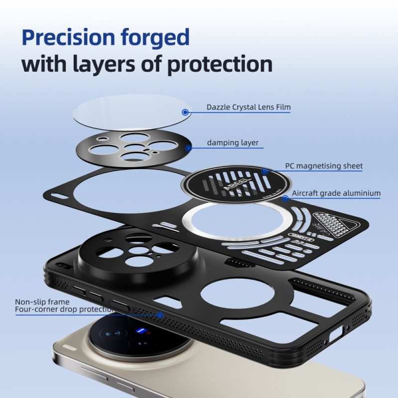 Hülle Für Vivo X300 Pro Magnetisch Mit Wärmeableitung Abeel