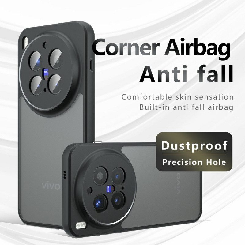 Hülle Für Vivo X300 Pro Matt-schwarz Transparent