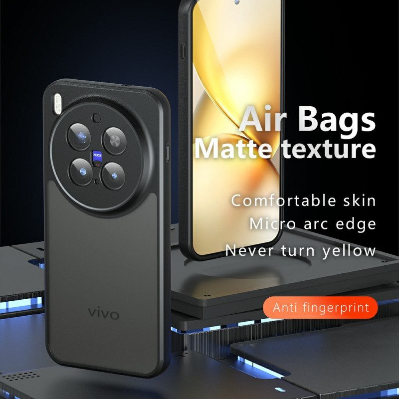 Hülle Für Vivo X300 Pro Matt-schwarz Transparent