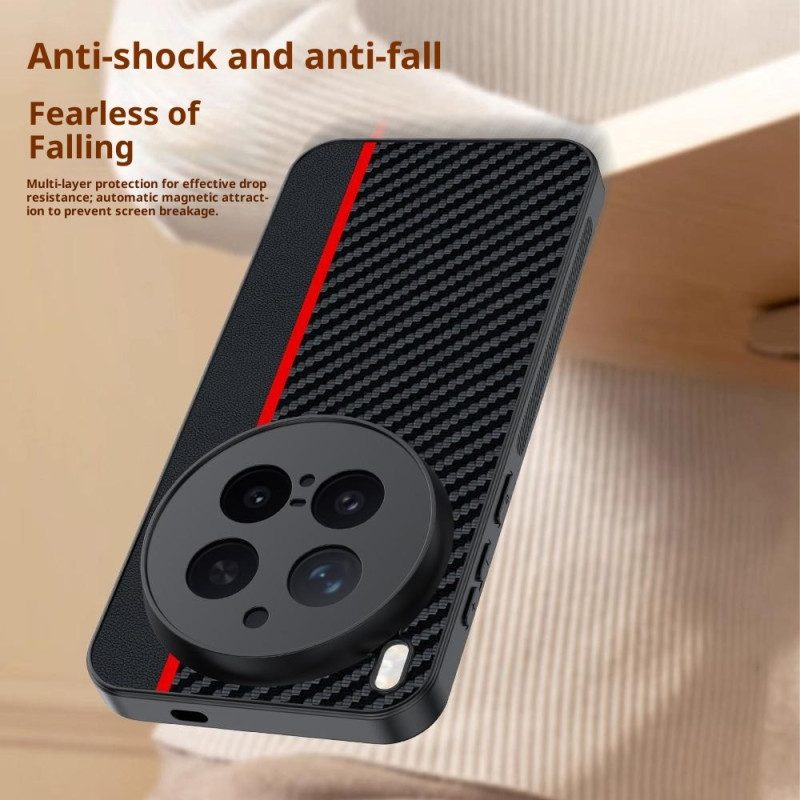 Hülle Vivo X300 Pro Handyhülle Kohlefaser