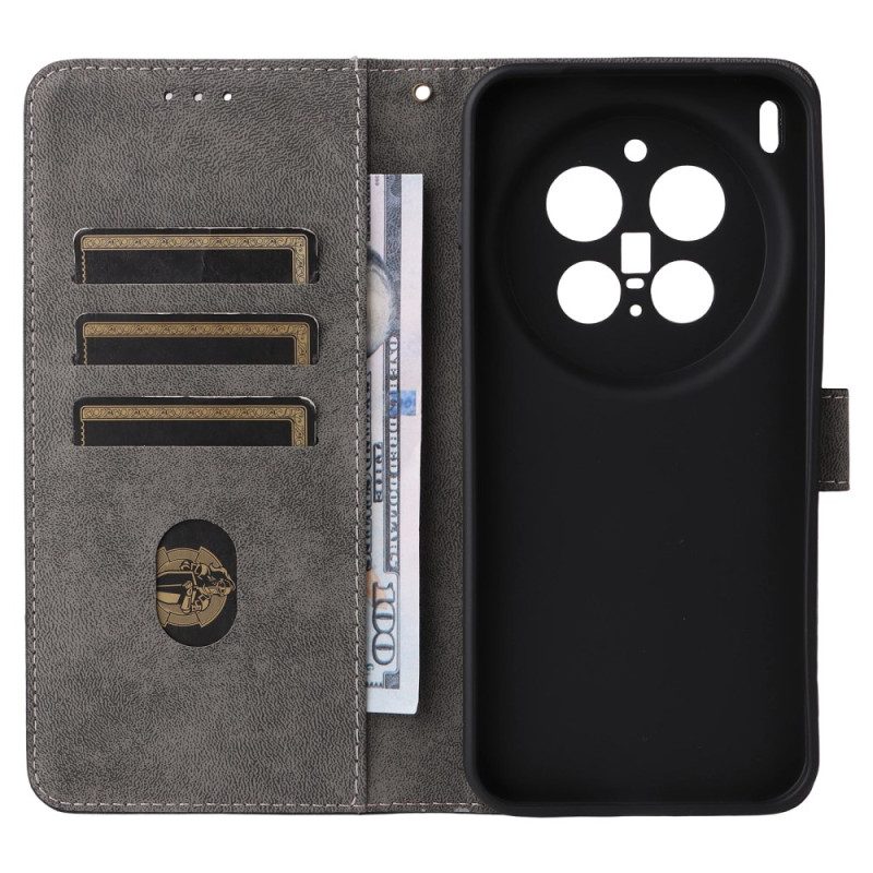 Lederhüllen Für Vivo X300 Pro Rfid-schutz In Lederoptik