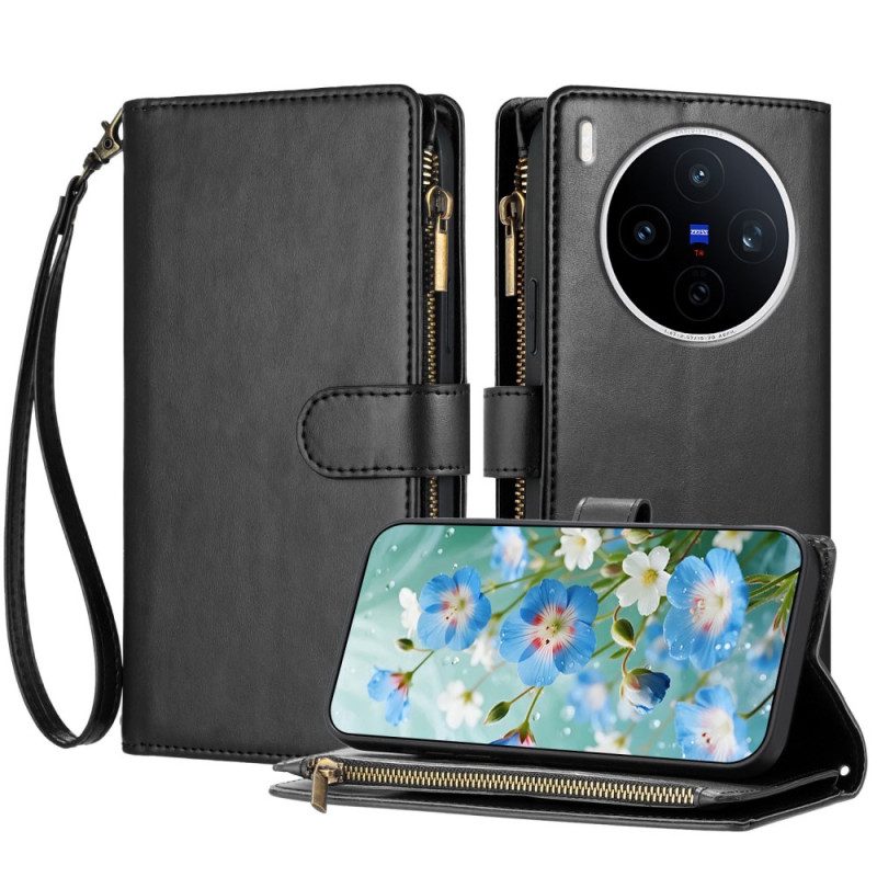 Lederhüllen Vivo X300 Pro Geldbörse