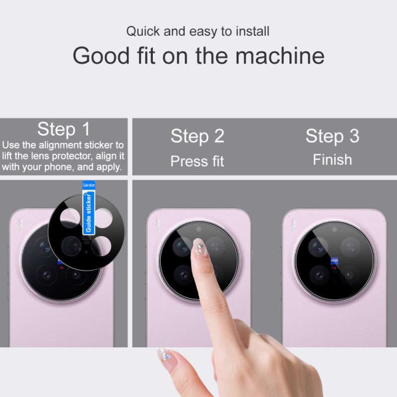 Linsenschutzfolie Aus Gehärtetem Glas Für Vivo X300 Pro (schwarze Version) Imak