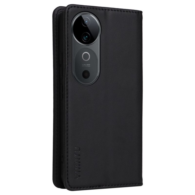 Flip Case Vivo V40 5g Handyhülle Yikatu