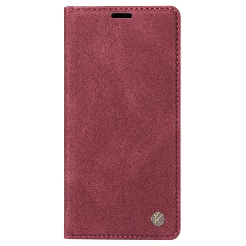 Flip Case Vivo V40 5g Seidige Haptik (yikatu)