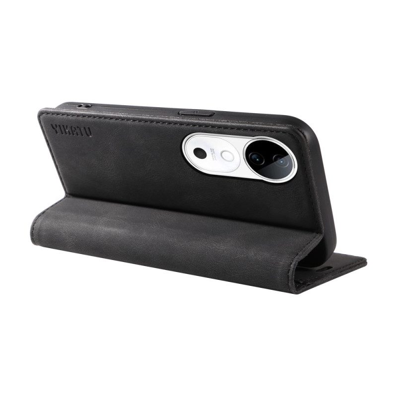 Flip Case Vivo V40 5g Seidige Haptik (yikatu)