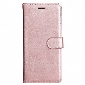 Lederhüllen Vivo V40 5g Handyhülle Lederriemen-effekt