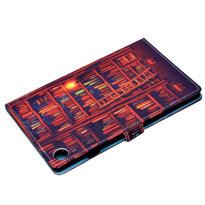 Flip Case Für Samsung Galaxy Tab A8 (2021) Bibliothek